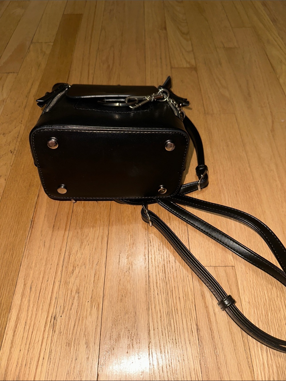 FAUX LEATHER BACKPACK - Picture 8 of 8